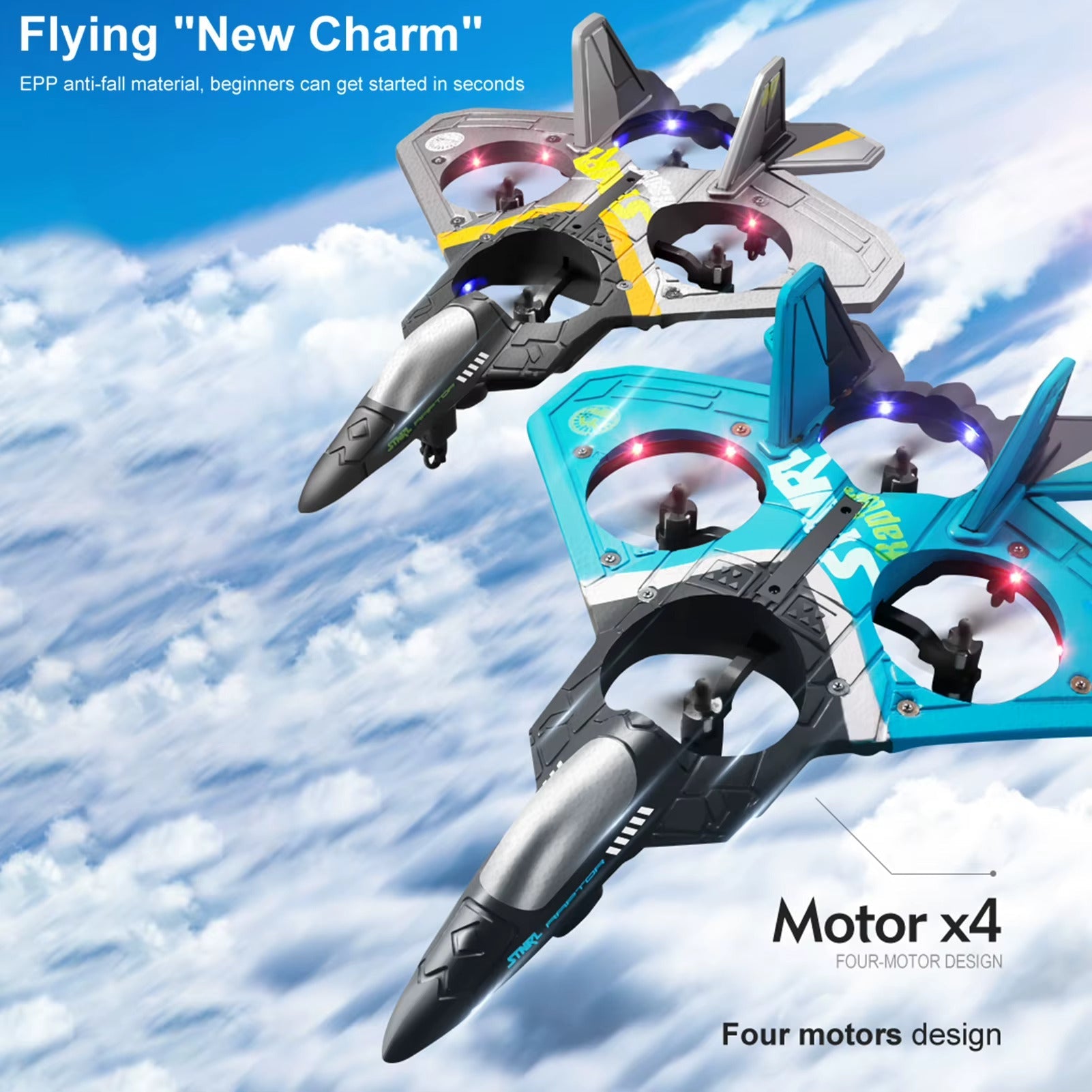 NEW V17 RC Remote Control Airplane 2.4G